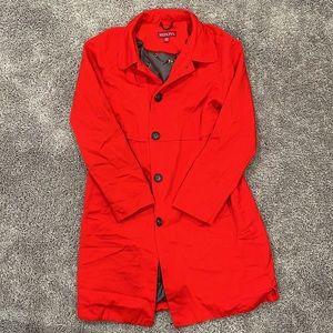 Red coat by Merona.